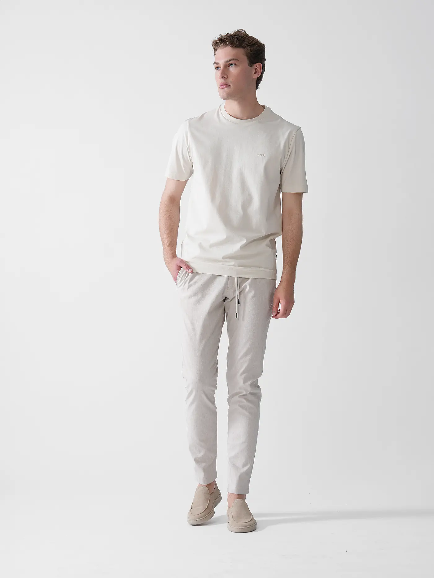 BOSS | T-Shirt Regular Fit THOMPSON | creme